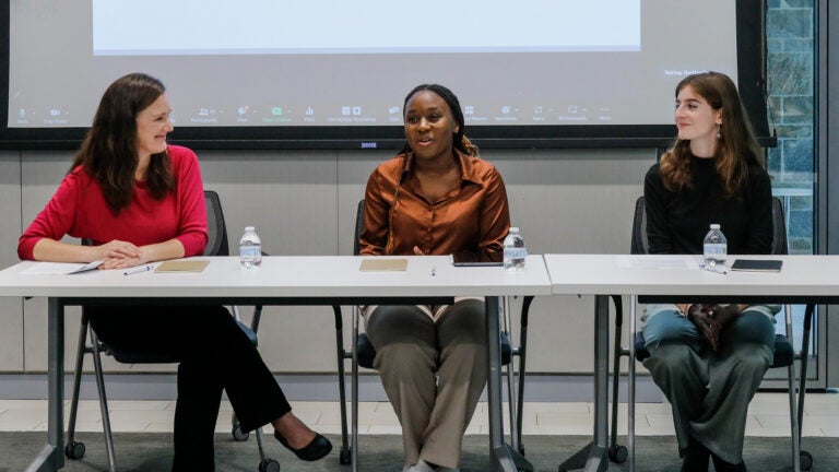 2023 ESJ Fellows Pragyan Acharya and Renee Mutare Present at Global Social Justice Research Symposium