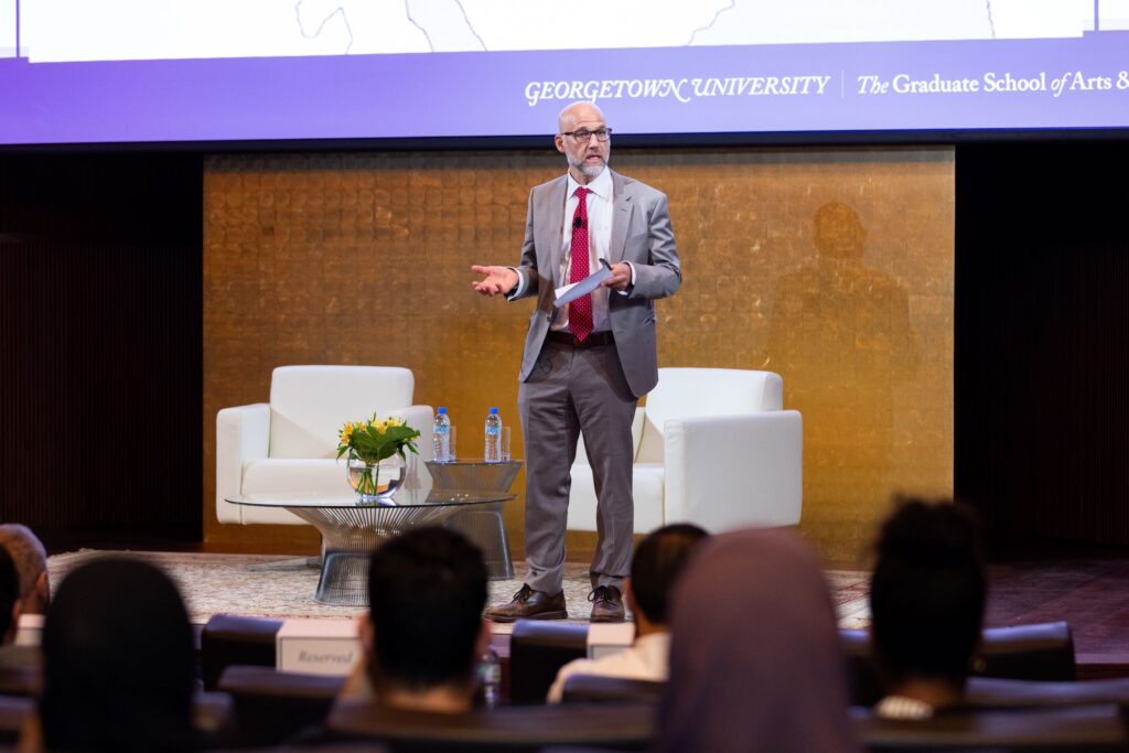 Georgetown Qatar Talk Connects the Ancient Greek Tradition to Modern Challenges