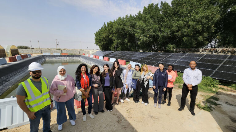 Immersion Week Gives Georgetown Students An Inside Look at Qatar’s Sustainability Innovations
