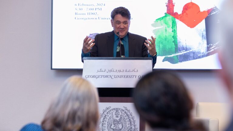 الخبير الاستراتيجي دانيال برومبرغ يحلل سياسة إيران ضمن “محور المقاومة” في حديث بجامعة جورجتاون في قطر