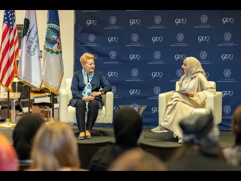 Highlights: Students in Conversation with H.E. Dalia Grybauskaitė