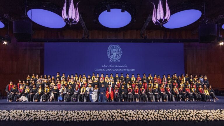 جامعة جورجتاون في قطر تحتفل بتخريج دفعة 2024 