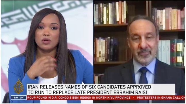 Al Jazeera: Reformists May Back Hemmati in Iran’s Conservative-Dominated Election