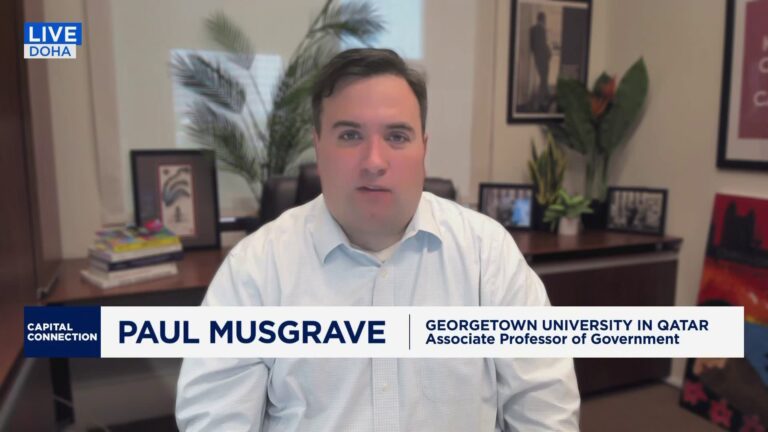 Dr. Paul Musgrave Questions Feasibility of Arab League’s “Gaza 2030” Plan