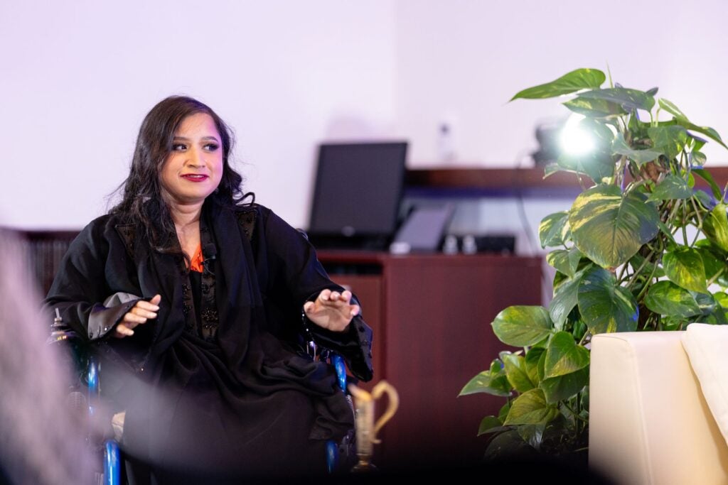 “Socialpreneur,” Comedian, Model, and Activist Nawaal Akram Takes on Georgetown Qatar
