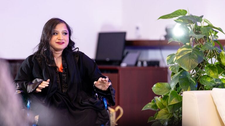 “Socialpreneur,” Comedian, Model, and Activist Nawaal Akram Takes on Georgetown Qatar