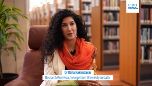 Dr. Raha Hakimdavar Featured on Euronews for Education City Water Research