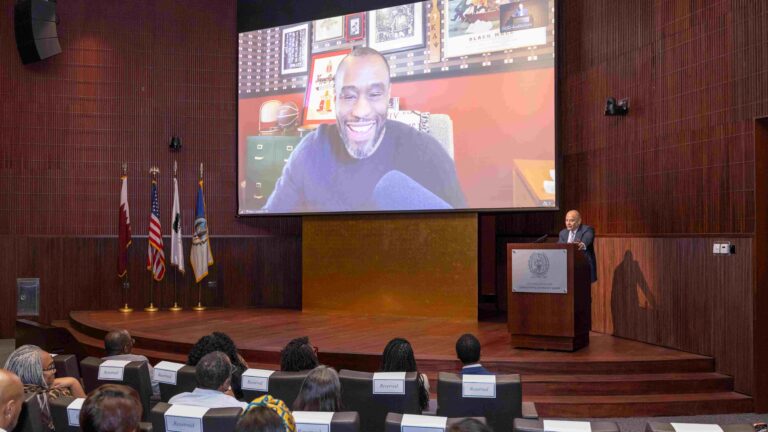 Imagine, Listen, Connect: Lessons for Today from Dr. Marc Lamont Hill’s Talk at GU-Q During Black History Month