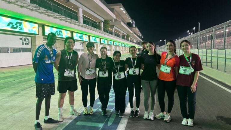 How Running with the Track and Field Club Helped Me Slow Down